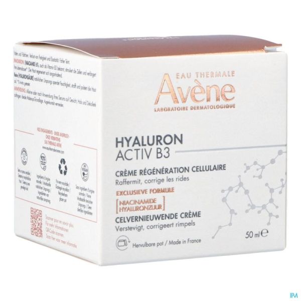 Avène Hyaluron Activ B3 Crème Régénération Cellulaire Recharge 50ml