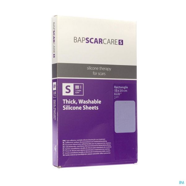 Bap Scar Care S Pans Adh Sil 15x 20cm 2 Pieces