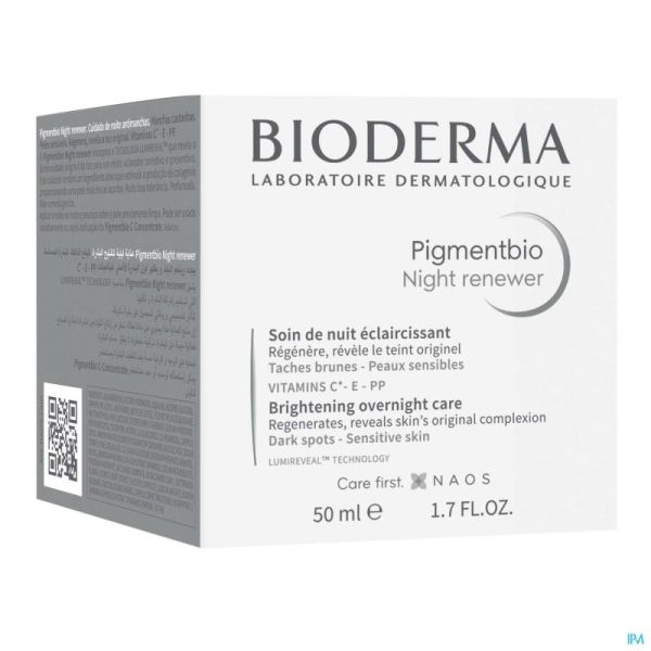 Bioderma Pigmentbio Night Renewer Pot 50ml