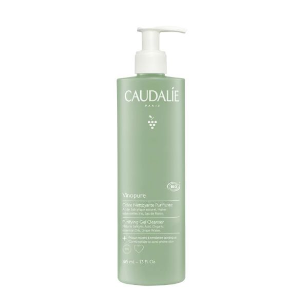 Caudalie Vinopure Gelée Nettoyant Purifiante 385ml Prix Permanent