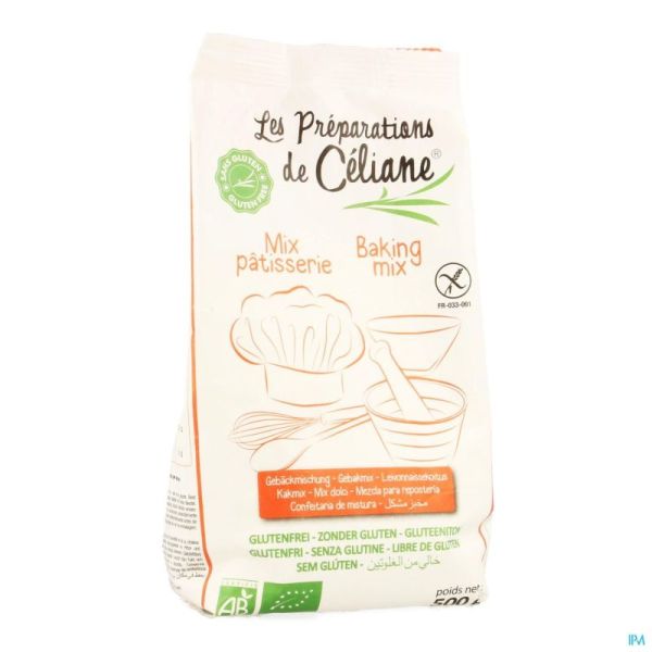 Celiane Mix Patisserie Bio 500g 4073 Revogan