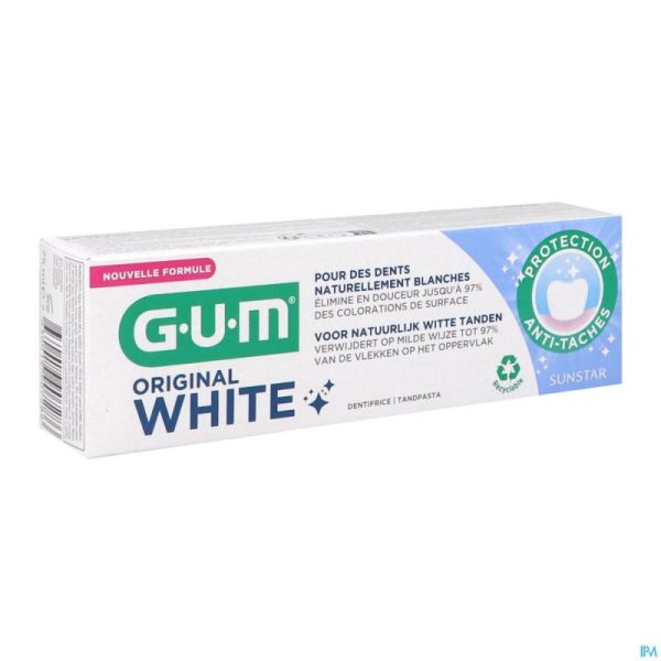 Gum Original White Dentifrice 75ml