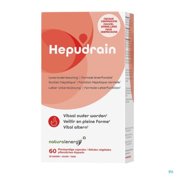 Hepudrain Gélules 60 Natural Energy Labophar