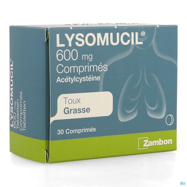 Lysomucil 600 Comprimés 30 X 600mg