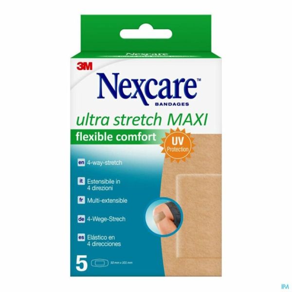 Nexcare Ultra Stretch Max. Flex. Comf. Pans. 5