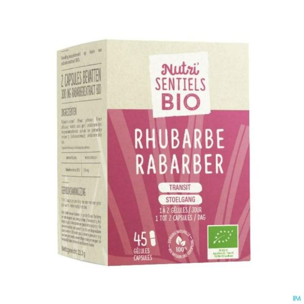 Nutrisentiels Rhubarbe Bio Comp 45