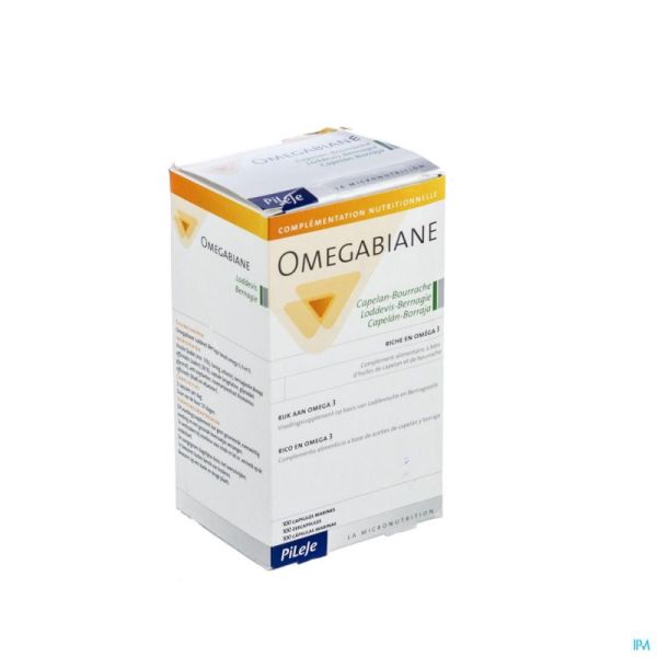 Omegabiane Capelan Bourrache 100 Gélules 