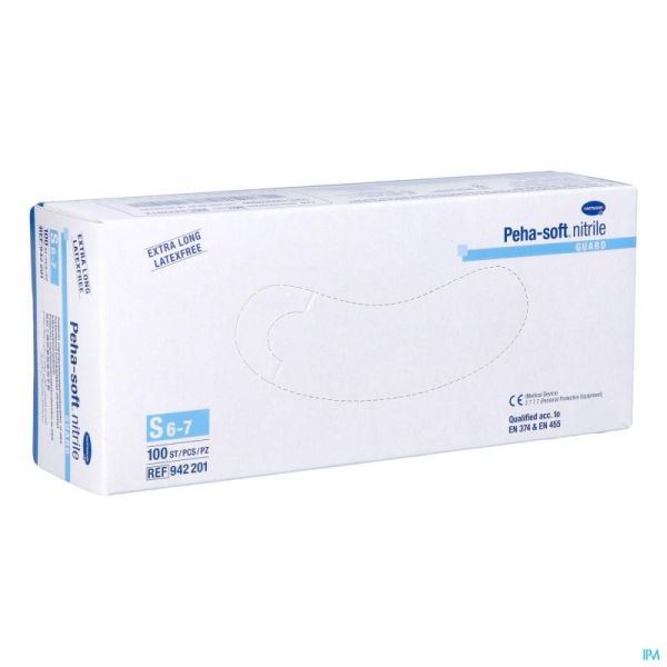 Peha Soft Gants Nitrile Guard S 100 9422011