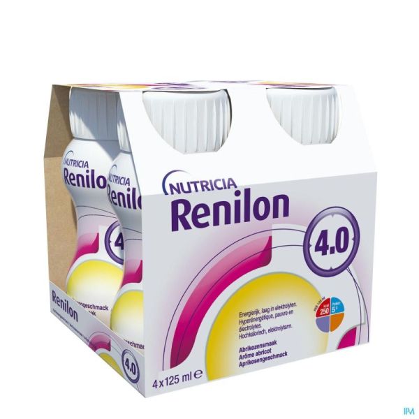 Renilon 4.0 Abricot 4x125 Ml