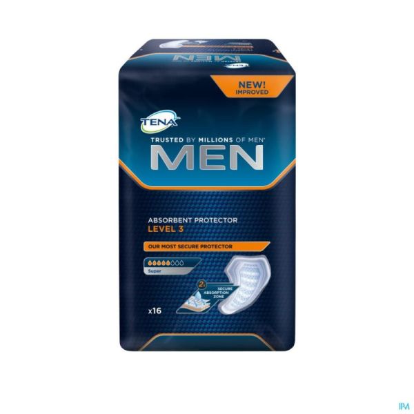 Tena Men Level 3 750830 16 Pièce