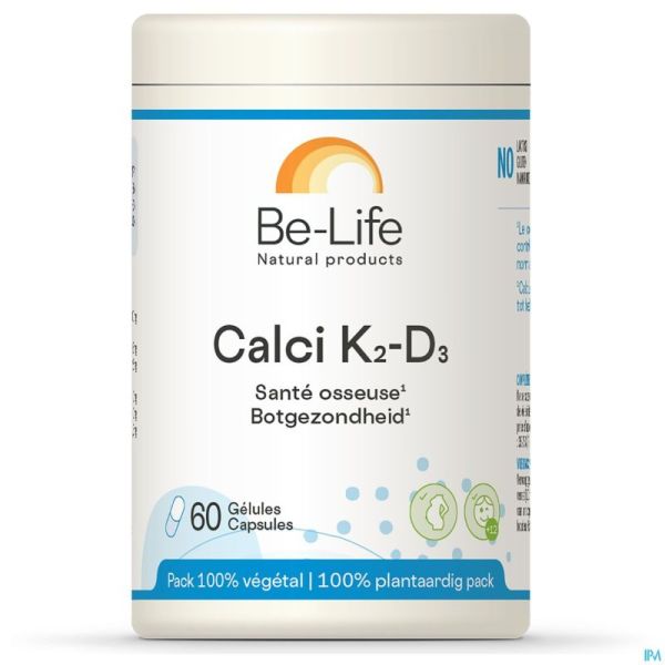 Calci K2 D3 Be Life Gélules 60 