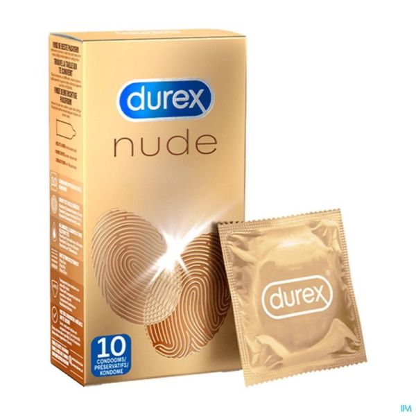 Durex Nude Préservatifs 10 Pièces