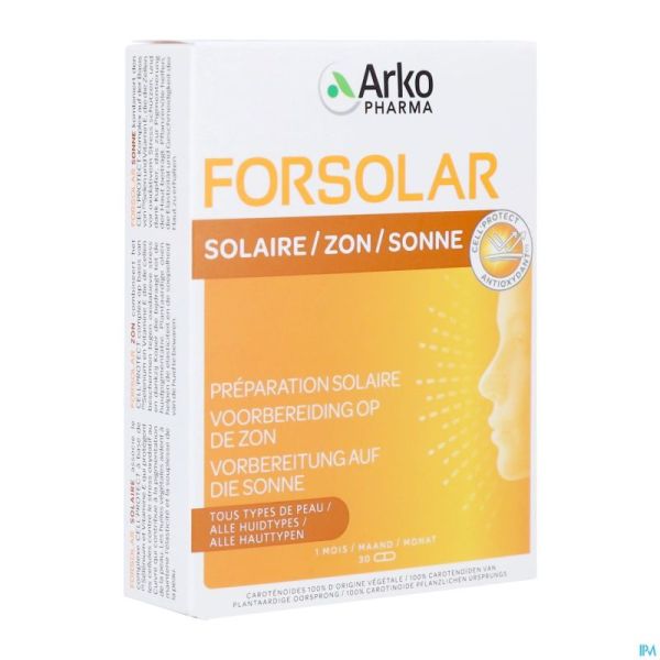 Forsolar Soleil Caps 30