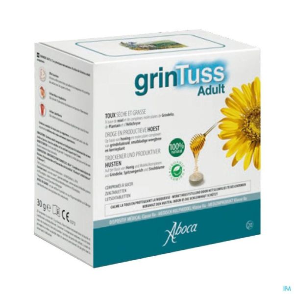 Grintuss Adult Comprimés 20