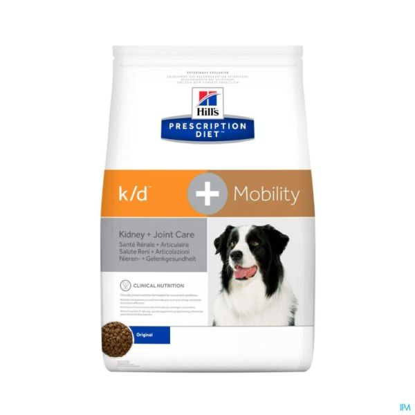 Hills prescription diet canine kd+mobility    12kg