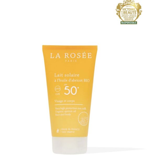 La Rosée Lait Solaire à l'Huile d'Abricot Ip50 150ml