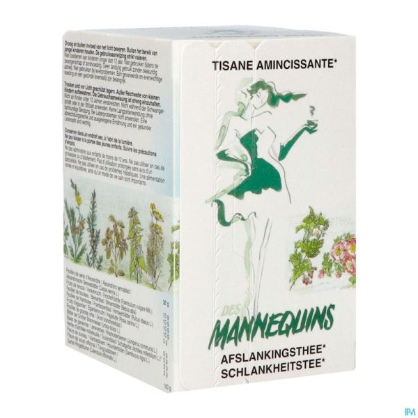 Mannequin Tisane Amincissante 24 Sachets