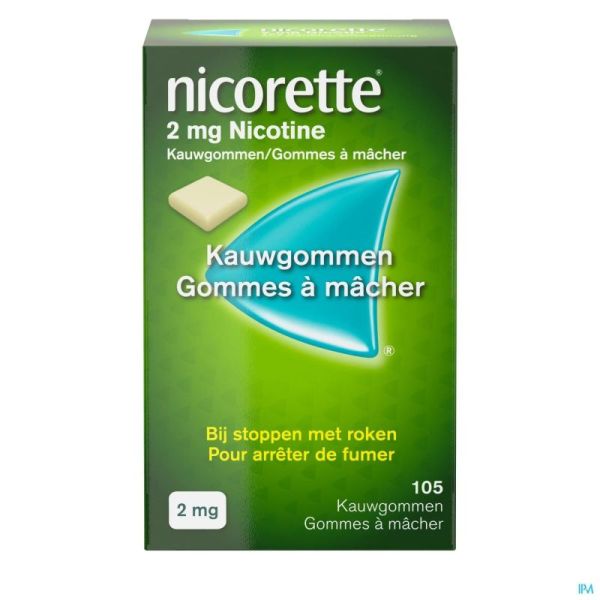 Nicorette Chewing-gum Classic 105 Comprimés 2 Mg