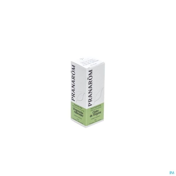 Pranarom Cedre Virginie 324 Huile Essentielle 10 Ml