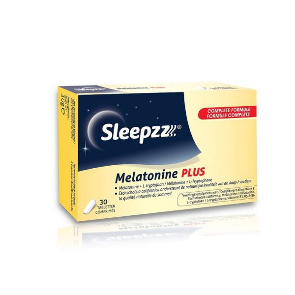 Sleepzz Melatonine Plus 30 Comprimés