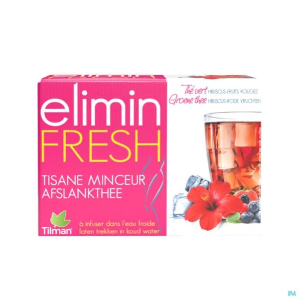 Thé Elimin Fresh Hibisc/fr Rouge Inf 24