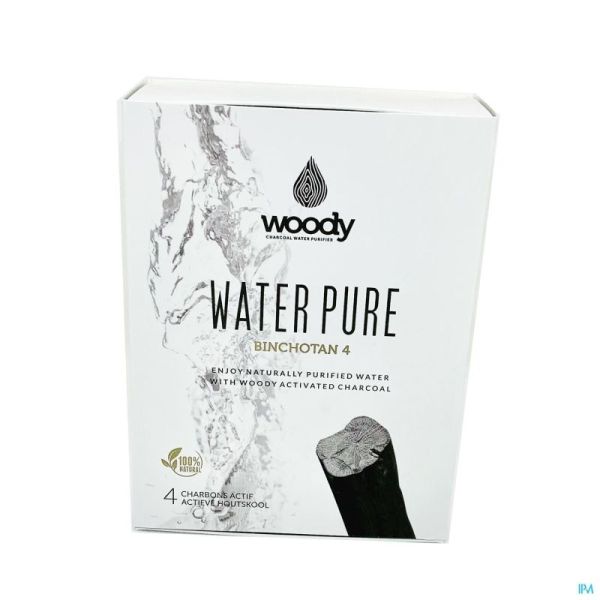 Woody Water Pure Binchotan Charbon 4 450g