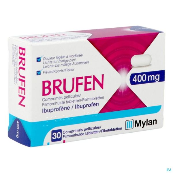 Brufen 400mg Comprimés Pell Comprimés 30 X 400mg