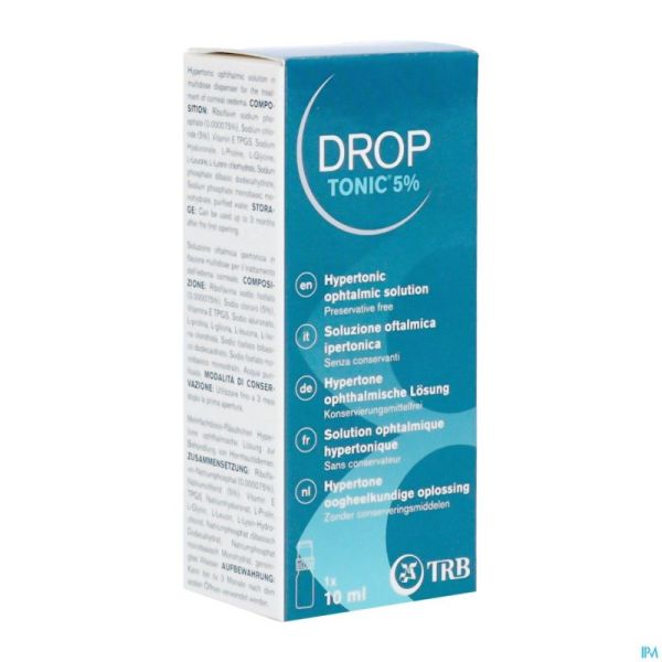 Drop Tonic 5% Sol Ophtalmique Hypertonic 10ml