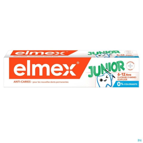 Elmex Dentifrice Junior 75 Ml