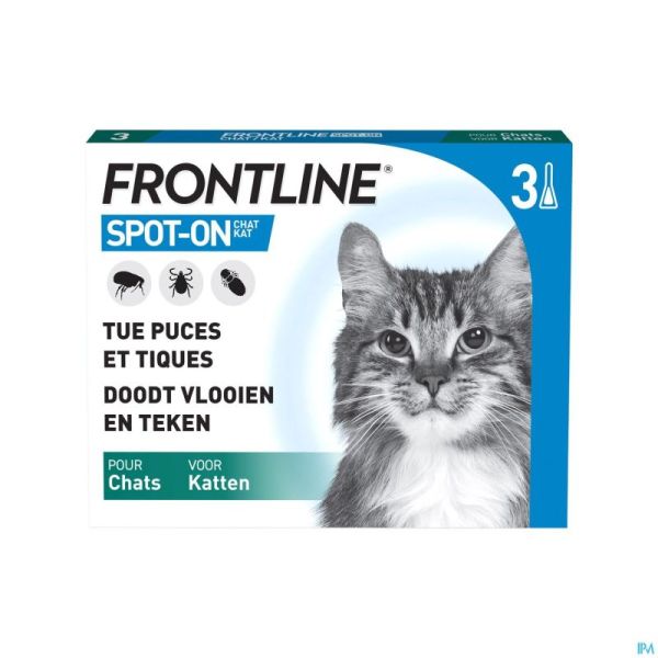 Frontline Spot On Kat Pipet 3x0,50ml