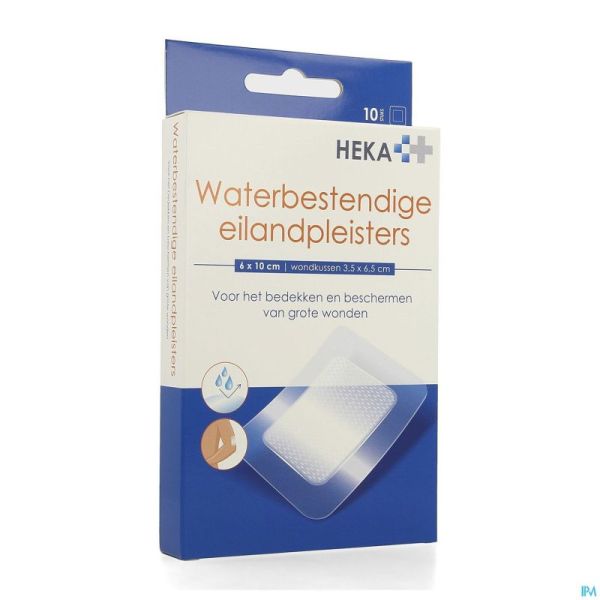 Heka Zom Rebord Transparent Etanche 6x10cm 10