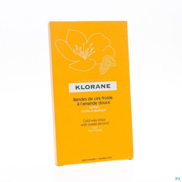 Klorane Cire Froide pour les Jambes 6 Bandes