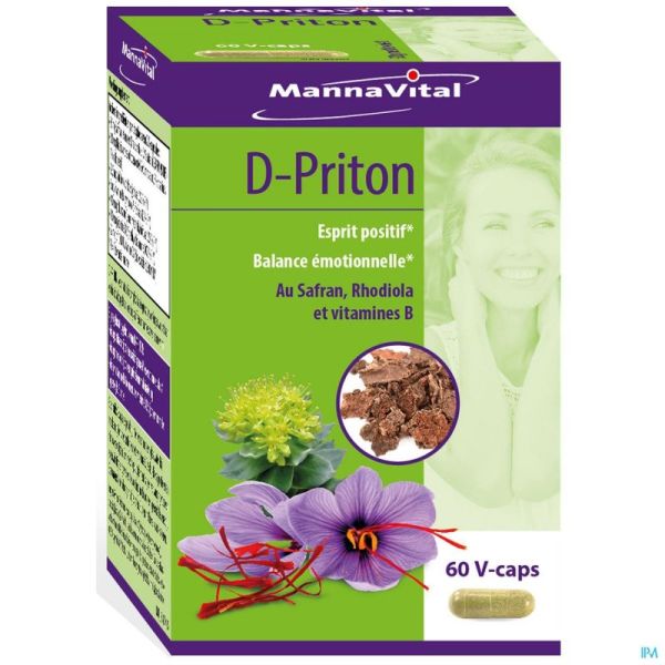 Mannavital D-priton 60 V-gélules