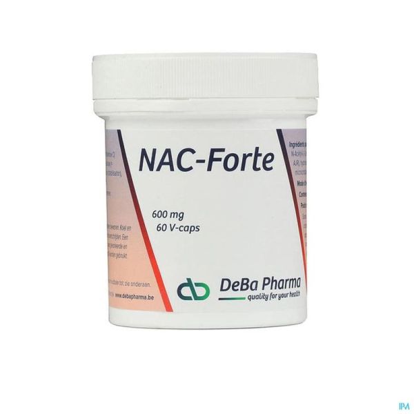 Nac N-acet.l Cyst. Forte Gélules 60 Deba