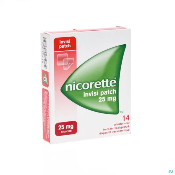 Nicorette Invisipatch 14 Patchs 25 Mg