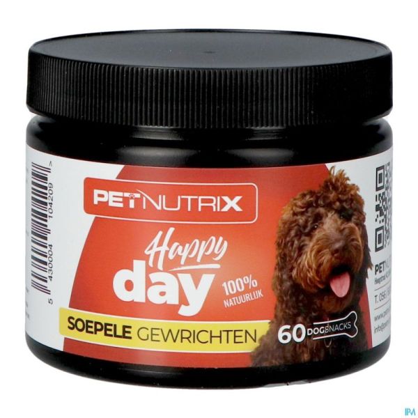Petnutrix Happy Day Joints Flexibles Dog 60