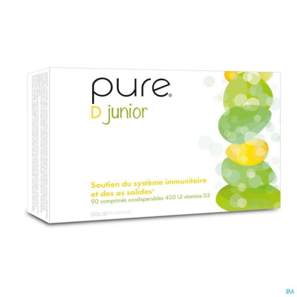 Pure D Junior Solid Pharma 90 Comprimés Orodi