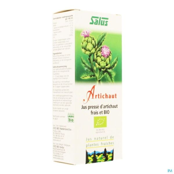 Salus Artichaut Jus Bio 200 Ml