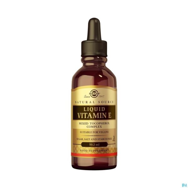Solgar Liquid Vitamin E Complex Huile Gutt 59,2ml