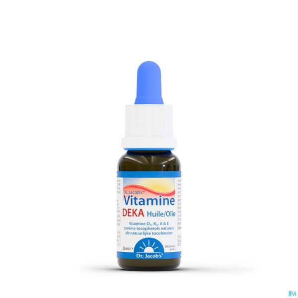 Vitamine Deka Dr Jacobs Fl 20ml