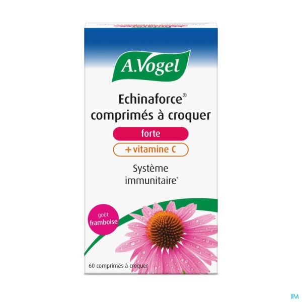 Vogel Echinaforce + Vit C Framb 60 Comprimés