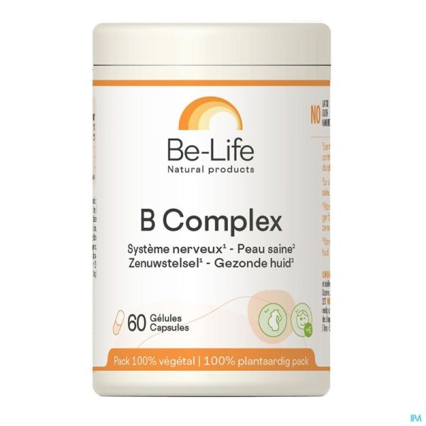 B Complex Vitamin Be Life  Gélules 60 Remp. 2750834
