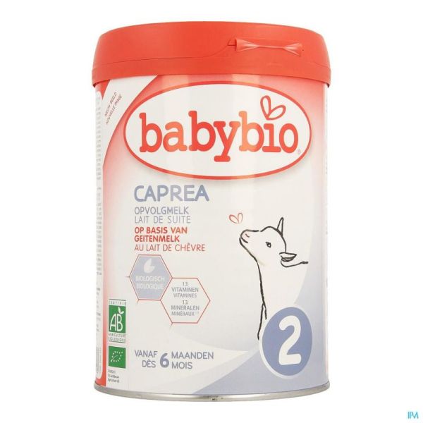 Babybio Capreo 2 Lait De Chevre 900 G