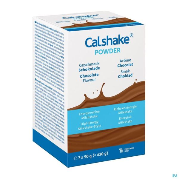 Calshake chocolat    sachets 7x90g 7951131