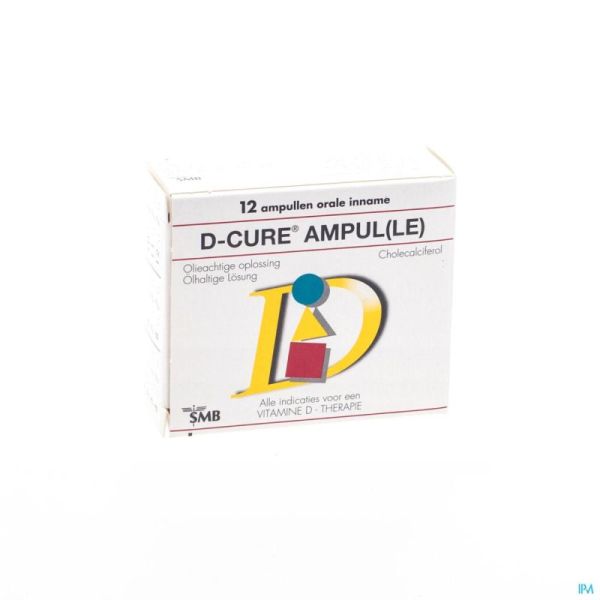 D Cure Solution Orale 12 Ampoules
