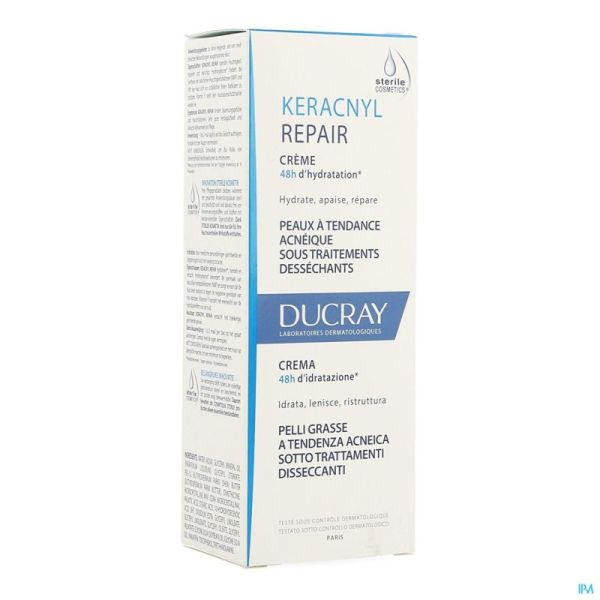 Ducray Keracnyl Crème Repair 50 Ml