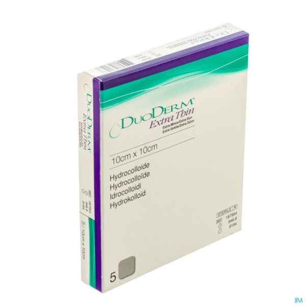 Duoderm Extra Fin 15x15 H 7956 5 Pièce