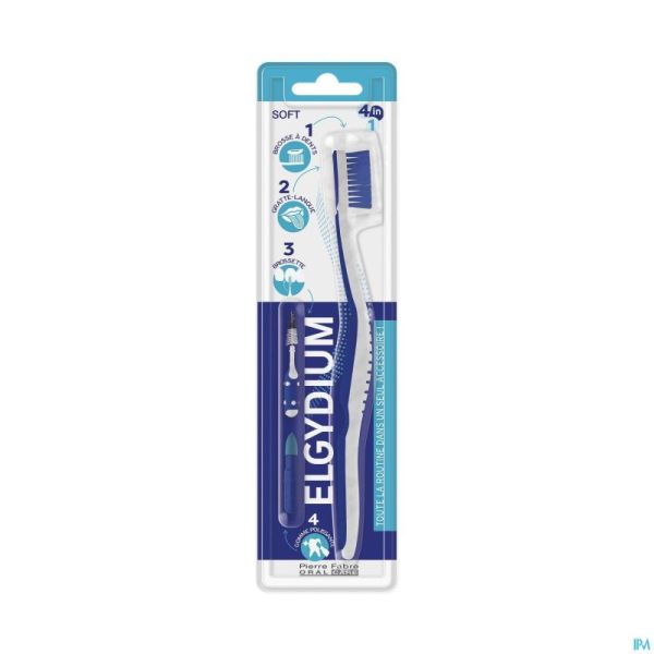 Elgydium Brosse A Dents 4in1 Soft