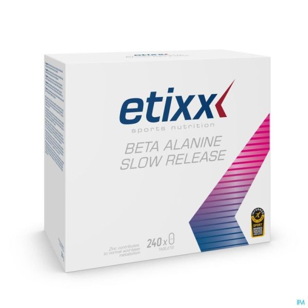 Etixx Beta Alanine Slow Release 240 Comprimés