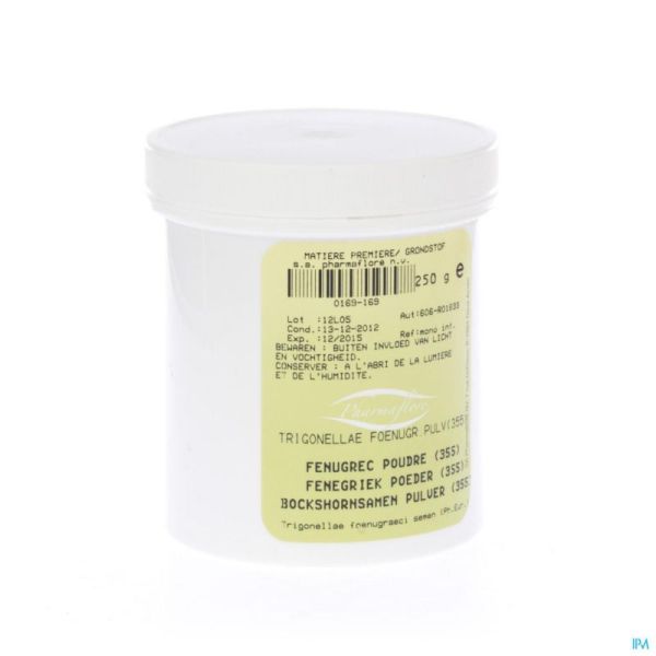 Fenugrec Semence Poudre Pharmaflore 250 G
